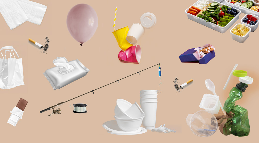 SUP plastični proizvodi za enkratno uporabo