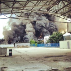 Velik požar v Gorenje Surovini - slika 9