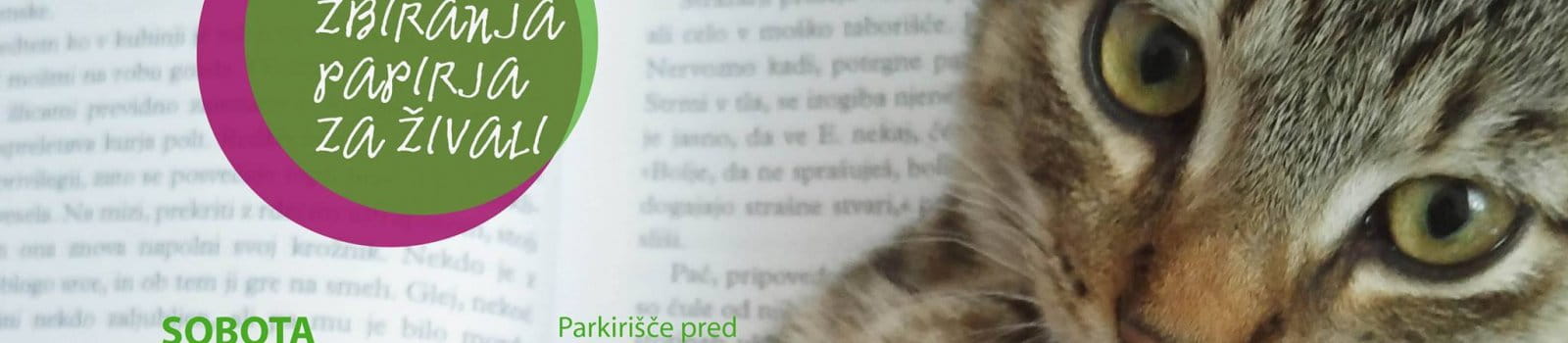19. Akcija zbiranja papirja za pomoč živalim v zavetišču