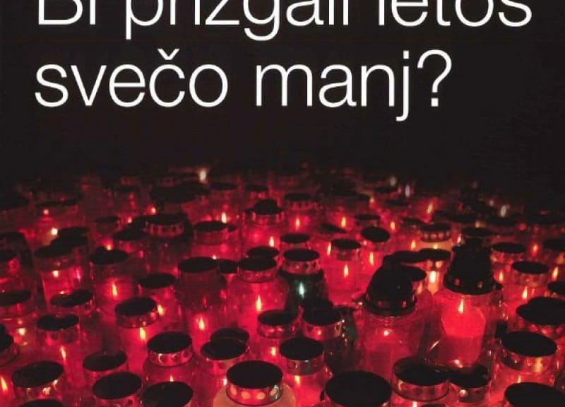 Bi prižgali letos svečo manj?