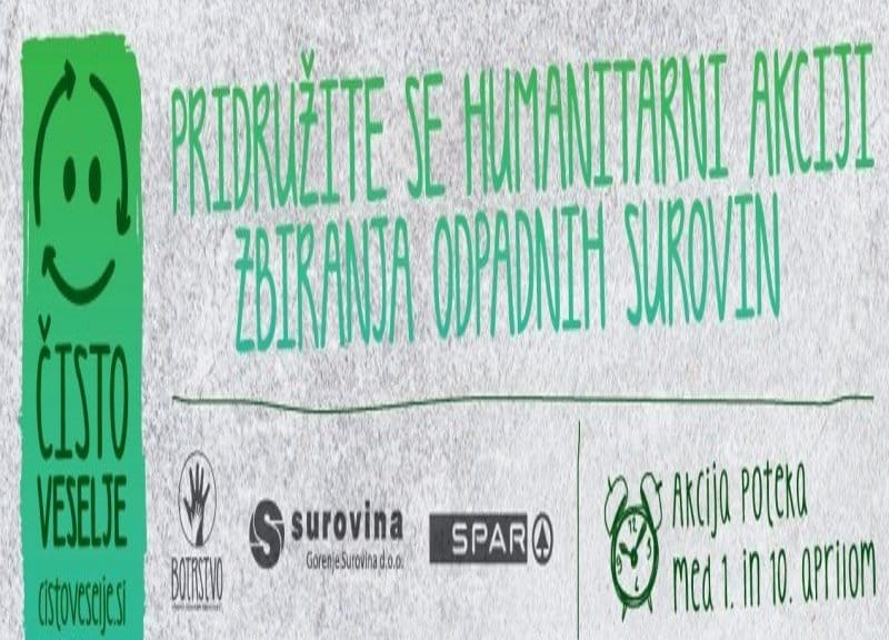 PRIPRAVITE SE NA ČISTO VESELJE