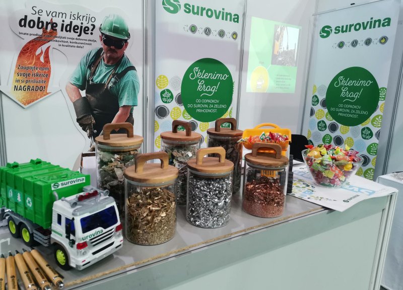 Surovina na Kariernem sejmu – sejem poklicev in izobraževanja, pod sloganom Vesolje priložnosti