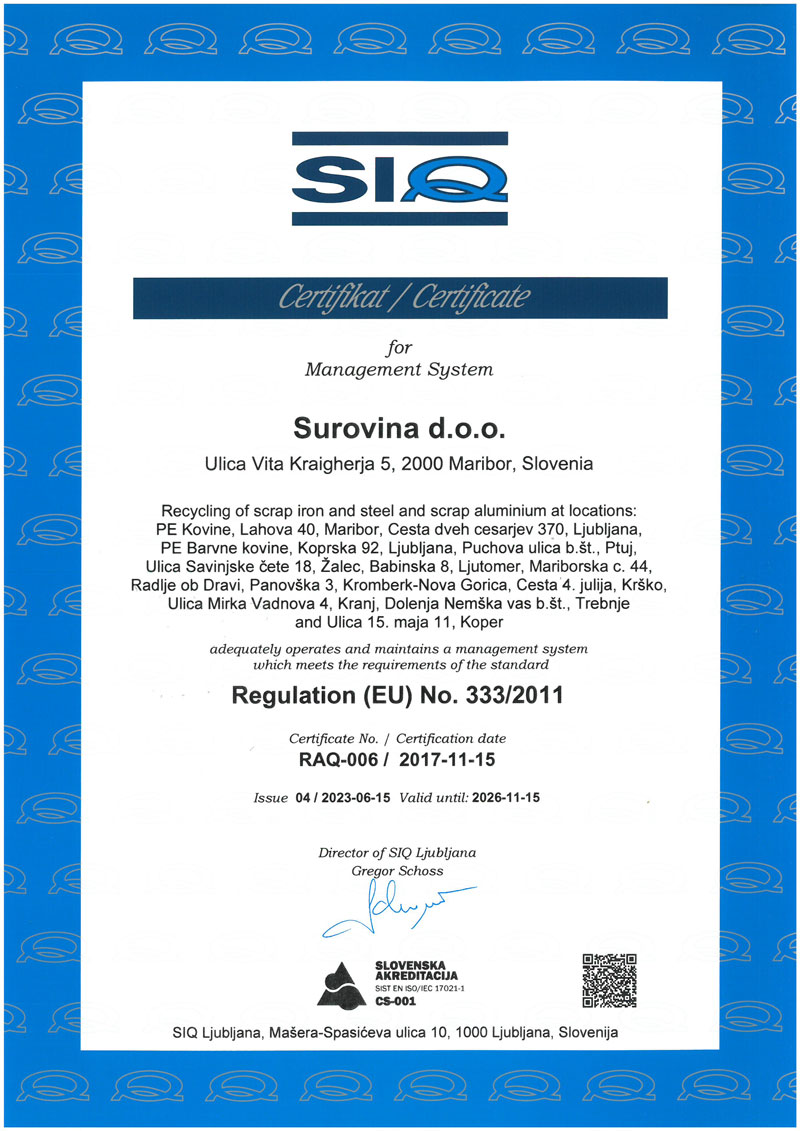 Certificate 1