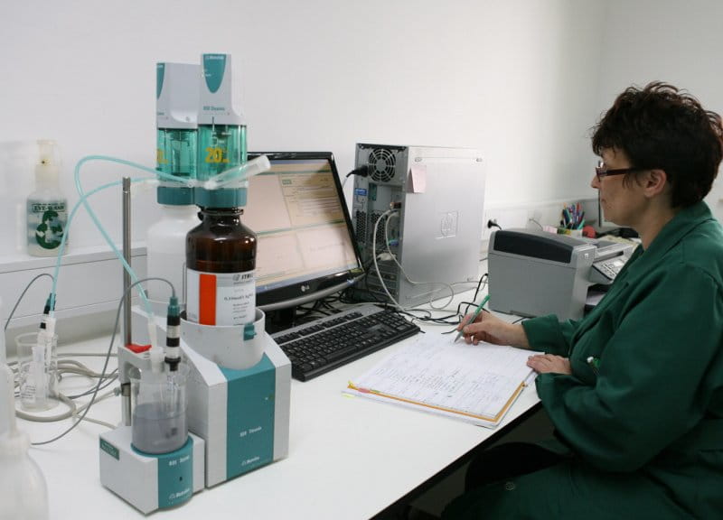 Laboratory analyses